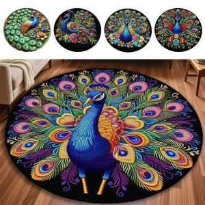 FLYING Special-shaped Pea Carpet Soft Non-slip Pea Mat Durable Absorbent Door Gasket for Living Room Tea Table Bedside