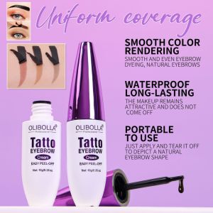 ✨100% Original✨Tearoff Eyebrow Tinting Cream Waterproof Longlasting Eyebrow Paste Threedimensional Smudgeproof Eyebrow Fillers
