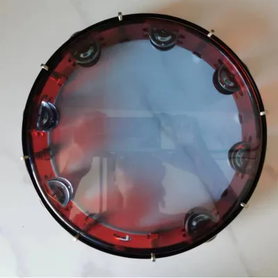 Trống tay cao cấp 10 inch với mặt trống có thể điều chỉnh và lớp hoàn thiện màu bạc ánh ngọc trai trang nhã. Một nhạc cụ gõ dễ học phù hợp cho các buổi biểu diễn dàn nhạc hòa nhạc nhà thờ và biểu diễn đường phố.