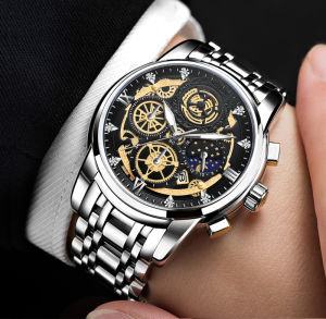 VAVAVOOM Jam Tangan Pria 100% Original 2022 Tanggal COWOK Quartz