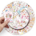 56pcs Japan Cute Mikko Sticker DIY Phone Laptop Guitar Suitcase Diary Skateboard Car Decals KidsToy. 
