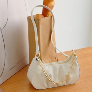 IELGY Niche Design Fold Cloud Chain Underarm Bag: A Stylish & Functional Female Handbag