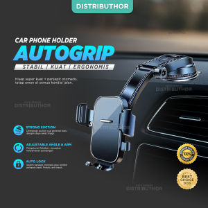 Holder HP Mobil Dashboard 360° Dudukan Handphone Universal Suction Cup Kuat Anti Guncang Lengan Panjang fleksibel
