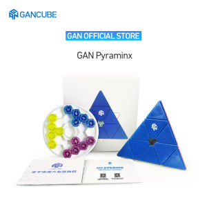 [GAN Official Store]GAN Pyraminx 36 Magnets Speed Magnetic Pyramid Puzzle Stickerless Triangle Cube with Extra GES(Explorer)