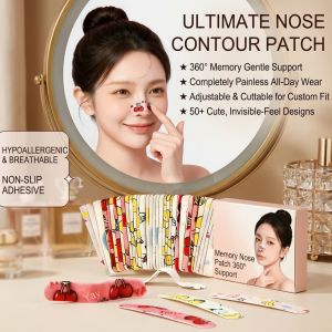Adjustable Nose Shaper Memory Bridge Nose Lift Tape Nostril Reducer Nasal Contour Nose Shaping Beauty Tool