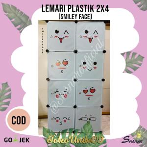 LEMARI PAKAIAN / LEMARI PORTABLE / LEMARI 8 PINTU / LEMARI GANTUNG DAN LIPAT SHENAR