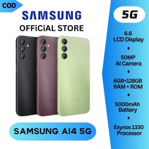 Samsung Galaxy A14 5G Smartphone – 6GB RAM + 128GB ROM | 50MP Triple Camera | 6.6" FHD+ Display | 5000mah Battery