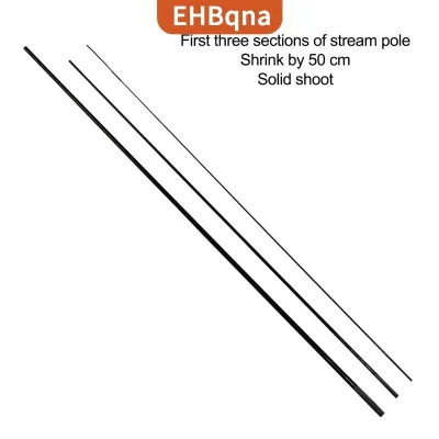 [COD] EHBqna Fishing rod rod first three sections 50 cm solid rod tip fishing gear accessories