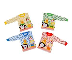 Oblong Lengan Panjang Anak Laki Perempuan Untuk Usia 9-12 Bulan