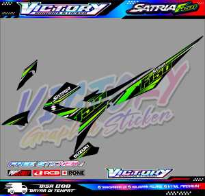 STRIPING VARIASI MOTOR SUZUKI SATRIA F 150 / STIKER LIST MOTOR SUZUKI SATRIA F 150
