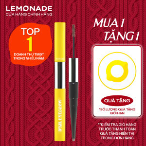 [Quà tặng + voucher]  Chì kẻ mày 2 đầu Lemonade Dual Eyebrow 2.75g