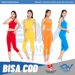Set Sportbra Leging Yoga Senam Zumba | Sport Bra Zumbo Dan Celana Leging Wanita Zumbo | Baju Olahraga Wanita 1Set