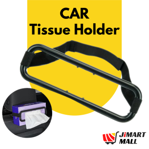 CAR TISSUE HANGER BOX HOLDER Universal Napkin Tisu Holder Box Elastic Back Seat Chair Sun Visor Organizer Headrest 汽车储物