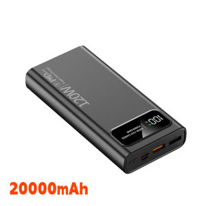 SG Stock Premium PowerBank 100000mAh 120W Super Fast Charge with Multi-USB Ports LED Display & Universal Plug
