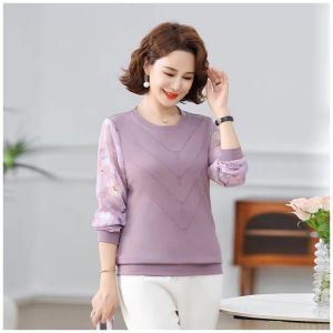 เสื้อเบลาส์แฟชั่นฤดูใบไม้ร่วงรุ่นใหม่ปี 2024 เสื้อเชิ้ตฤดูใบไม้ผลิและฤดูใบไม้ร่วงเป็นแฟชั่นและมีสไตล์