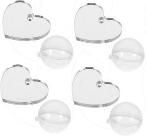 4Pcs Betta Fish Mirror Floating Decorations for Fish Tank Betta Tank Decor Aquarium Accessories Betta Fish Training and Exercise Mirror