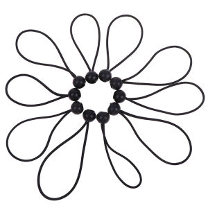 10pcs Multi-Function Ball Bungee Rope Canopy Awning Tarp Tie Down Elastic Cord Hiking Tent Accessories