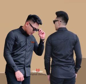Kemeja Pria Baju Kemeja Kekinian Motif Gambar Terbaru