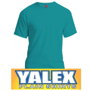 TEAL BLUE COLOR OF THE YEAR  PLAIN T SHIRT - [ YALEX BRAND ] HIGH QUALITY COTTON BRAND SHIRT FOR  KIDS AND ADULT SIZE - CREW NECK Fitted Human Stylish Outfit Formal Basic Style Round Neck Menswear Casual Tropical Fabric Streetwear Beige
