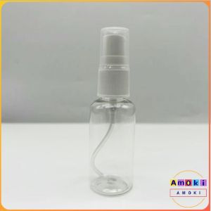 Amoki 30/50/100ML Transparent Plastic Spray Bottle 30/50/100ML for Alcohol Atomizer Cosmetics Travel