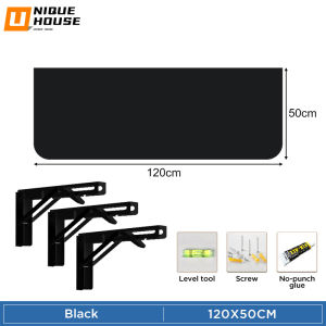 Wall Table Foldable table with Bracket Floating Table / Meja Lekat Dinding Foldable Wall Rack Meja Lipat Serbaguna Kitchen Dinding Meja Dinding