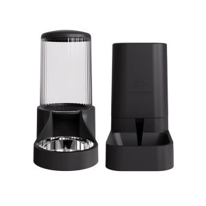 Lovinland Pet cho ăn tự động dụng cụ cho uống nước Bộ dung tích lớn Chó Máy nạp nước tự động dụng cụ cho uống nước 3.8L bát cho mèo thiết bị đựng nước uống Không chiếm Không Gian Trọng Lực Trung Chuyển Nhỏ Và Vừa Có Thể Tháo Rời Mà Không Có Thức Ăn Bị mắc