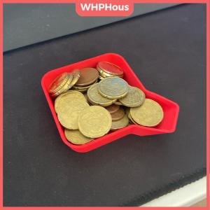 WHPHous 2 4pcs Colorful Game Chip Trays Game Component Stands Game Coins Storage Tray Home Sorting Tray Portable Home Storage