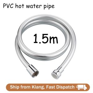 Explosion-Proof PVC High Pressure Shower Hose Flexible Pipe/Water Heater Outlet Connection Nozzle Replacement/Bathroom F