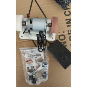 Máy Mài Dao Kéo 2 Đá Động Cơ Mạnh MẽMáy Đánh Bóng/Máy Mài Mini Mài Thô Mài Tinh Cao Cấp Điều Chỉnh Tốc Độ Linh Hoạt