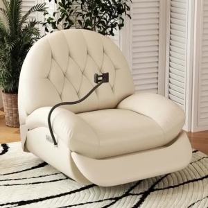 xpkQ Single Multi-functional Lazy Sofas Bedroom Electric Rotating Living Room Sofas Creative Relax Comfortable Living Room Furniture 9N5Q1