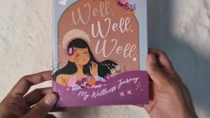 LOVE OUR LIFE I Love Myself  Self-care - Well Well Well My Wellness Journey Journal (BLUE) by ArteMo Concepts