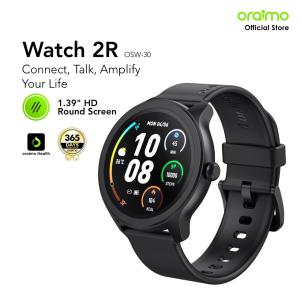 oraimo Smart Watch 2R 1.39" Layar Warna-Warni Jam Tangan Pintar Bluetooth Nirkabel Panggilan Bt Ip68 Tahan Air Tahan Debu OSW-30 Layar Hitam Layar Hitam Amoled Android Smartwatch Health Watch Jam Olahraga Sport Pria Tahan Air Screen Colorful Wireless