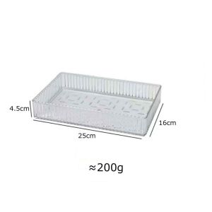 Khay Chia Ngăn Kéo Trong Suốt Khay Nhựa Đựng Mĩ Phẩm Có Thể Xếp Chồng -LUMBL