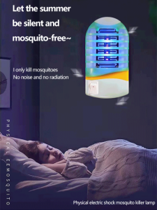 Household Blue Light Mosquito Trap Mosquito Killer Lamp LED Mosquito Killer Lamp LED灭蚊灯家用灭蝇灭蚊器捕蚊灯电击灭蚊灯