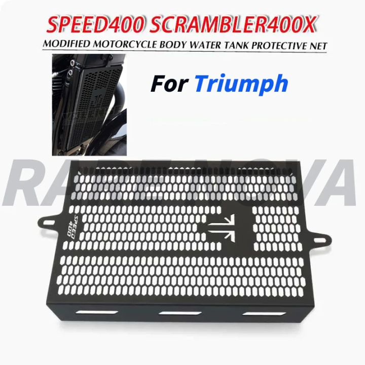 Motorcycle Radiator Grille Guard Cover Protection Aluminum For Triumph ...