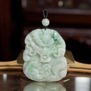 AJ15 - 1500 จี้หยก แกะสลัก จี้เทพเจ้ากวนอู จี้มังกร จี้เจ้าแม่กวนอิม จี้ไฉ่สิ่งเอี้ย จี้เสือ จี้กิเลน จี้หกลกซิ่ว หยก