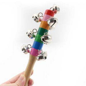 Amazthing Stick Bell /Hand Shake Bell Alat Muzik Musical Toy 彩色串铃