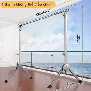 Inox 304 Giàn Phơi Quần Áo Có Thể Gập Lại Siêu Bền Sào Phơi Đồ Nhẹ Và Thiết Thực Cây Treo Quần Áo