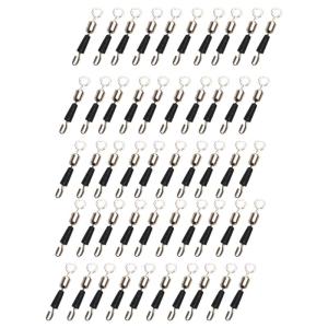 Fishing Quick Changes Swivels Set 50Pcs Fishing Line Connector Quickly Link Fishing Swivels Set for Fishing Accessories