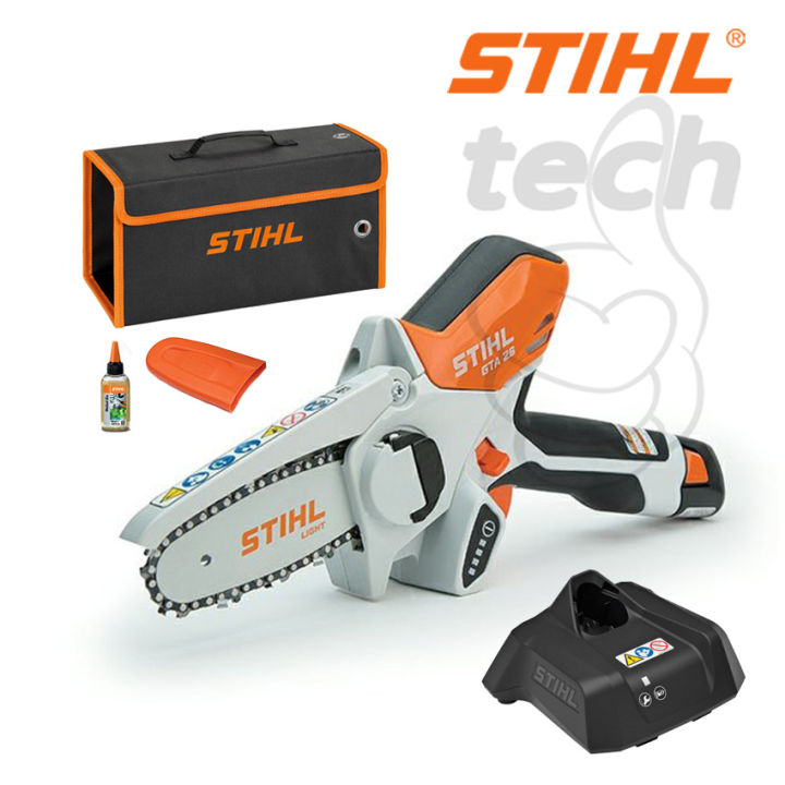 Mesin Gergaji Potong Kayu Baterai Cordless Mini Chainsaw STIHL GTA