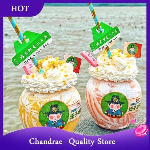 [Chandrae] ภาชนะใส่สัตว์เลี้ยงขนาด500มล. โถกิมจิขวดน้ำนมถ้วยดื่มชาขวดน้ำแบบพกพาในครัวบ้าน