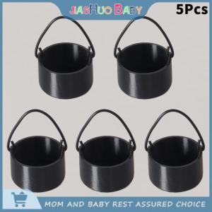 JiaShuo Baby Toy 4 5ชิ้นบ้านตุ๊กตาเตาแขวนขนาดเล็กสำหรับบ้านตุ๊กตาเตาไฟบ้านตุ๊กตากลางแจ้งแคมป์ปิ้งตกแต่งฉากตุ๊กตาอุปกรณ์ตกแต่งบ้าน