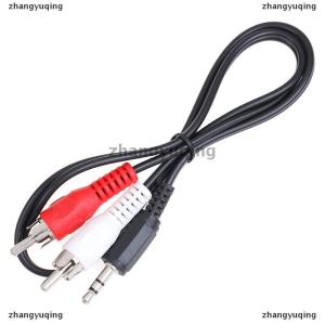 [COD] zhangyuqing 3.5mm jack mini plugto 2 RCA male stereo ohono audio speaker adapter cable