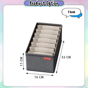 [Datz] Underwear Organizer Clothes Storage Organizer Socks Panties Drawer Organizer 衣服收纳箱 Penyimpanan Baju - SO58