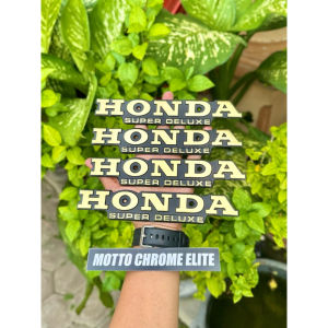LOGO EMBLEM TANGKI HONDA DELUXE BAHAN KUNINGAN GL 100 125 KANAN KIRI GL100 GL125
