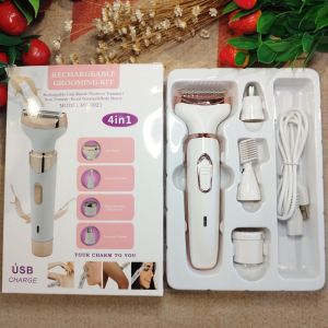 Máy Cạo Lông 4in1 Cạo Lông Mặt Lông Vùng Kín Lông Mày Lông Body Toàn Thân Tỉa Lông Mũi Lông Bikini Hàng Loại 1 Bảo Hành 12 tháng