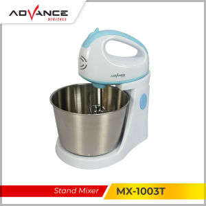 Advance MX-1003T Hand Stand Mixer 7 Kecepatan 2 Liter Mangkok Dudukan/Pegangan Mudah Dilepas