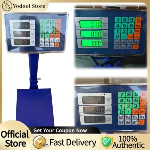 Industrial Electronic Platform Scale with LB/KG for Parcel and Luggage Weighing High Precision Digital Display Durable Steel Frame for Logistics and Shipping