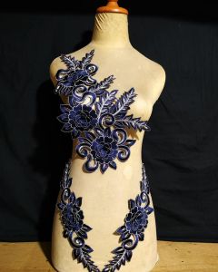 RENDA BORDIR MOTIF AZZURA COCOK UNTUK GAMIS GAUN KEBAYA DLL