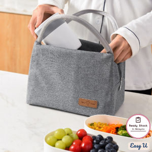 Large Capacity Portable Thermal Lunch Box Bag Insulated Bag Cooler Bag Picnic Lunch Food Bag